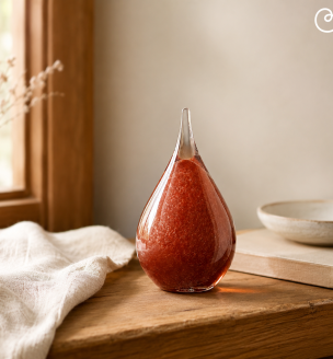 ochtendblauw-kristalglas-mini-urn-roodbruin-trademark