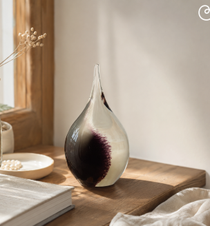 ochtendblauw-kristalglas-mini-urn-tweekleur-zwart-wit-trademark