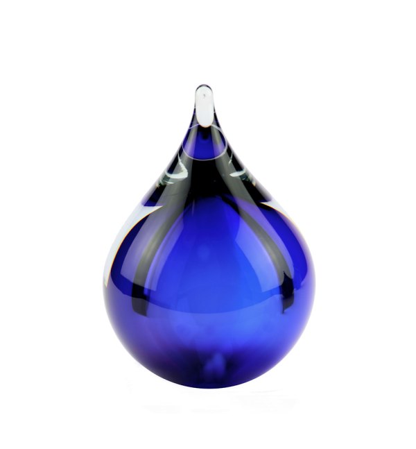 Mini urn – Bubble Blauw